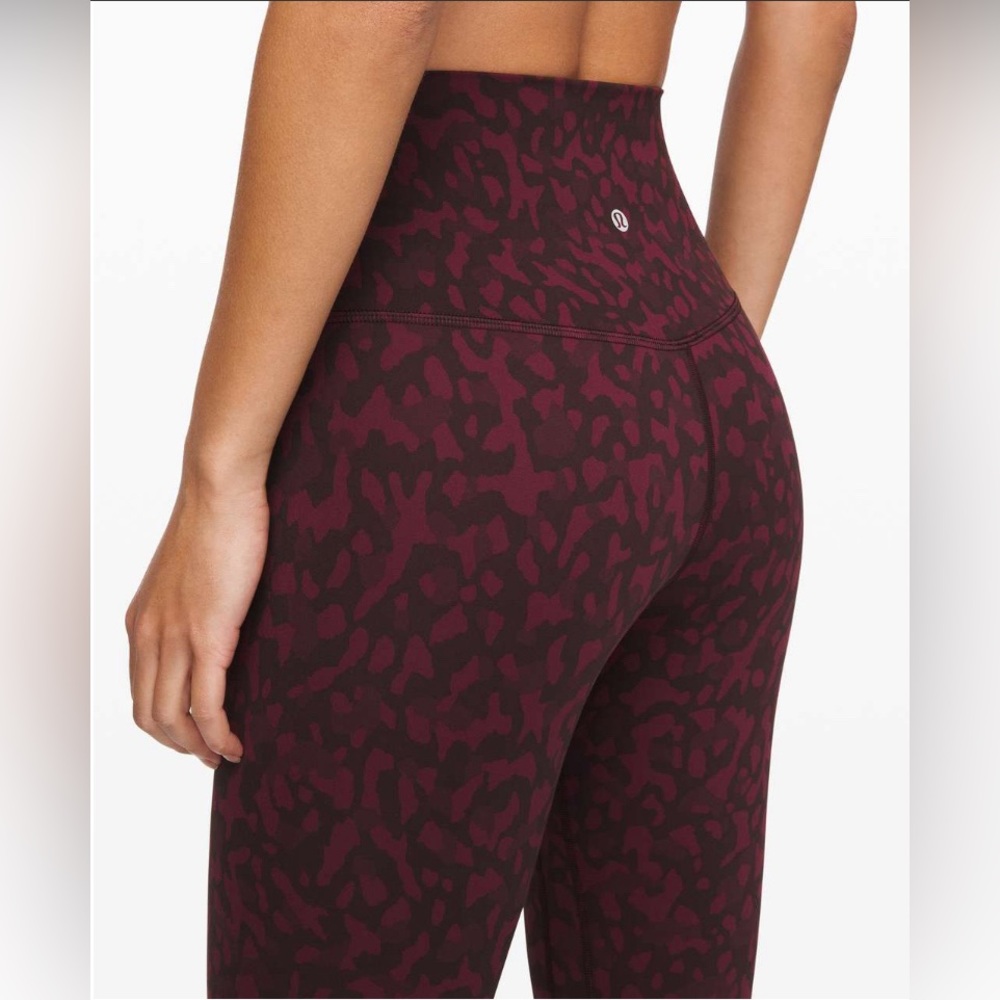 Lululemon Align Pant II 23 Formation Camo Dark Adobe Multi Sz 4